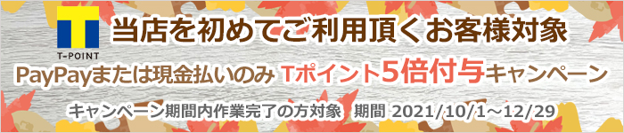 Tポイントが貯まる！使える！